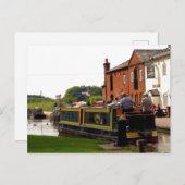 CANAL NARROWBOATS BRIEFKAART (Voorkant / Achterkant)