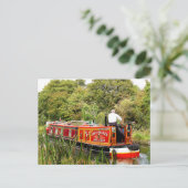 CANAL NARROWBOATS BRIEFKAART (Staand voorkant)