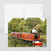 CANAL NARROWBOATS BRIEFKAART (Voorkant / Achterkant)