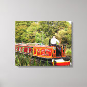 CANAL NARROWBOATS CANVAS AFDRUK (Voorkant)
