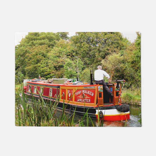 CANAL NARROWBOATS DEURMAT (Voorkant)