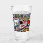 CANAL NARROWBOATS GLAS (Voorkant)