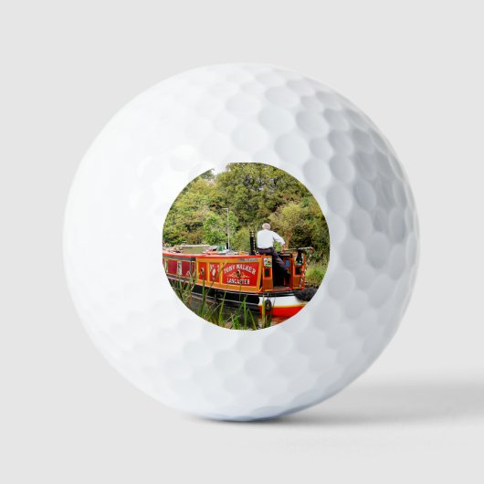 CANAL NARROWBOATS GOLFBALLEN (Voorkant)