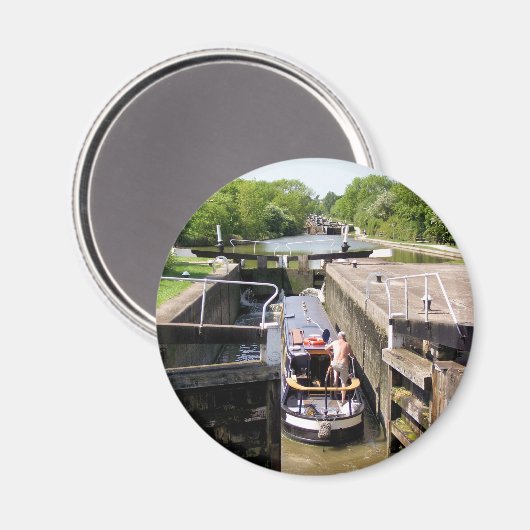CANAL NARROWBOATS MAGNEET (Voorkant / Achterkant)