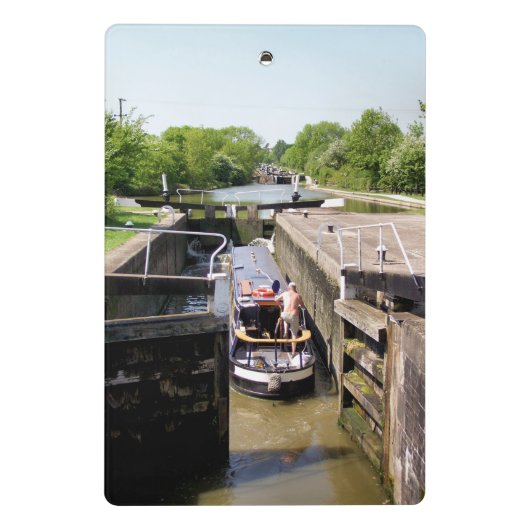 CANAL NARROWBOATS MINI KLEMBORD (Achterkant)