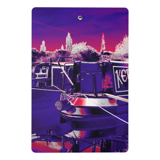 CANAL NARROWBOATS MINI KLEMBORD (Achterkant)