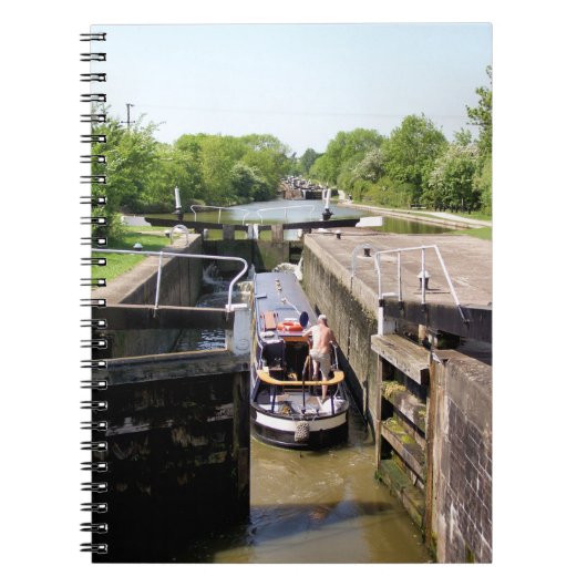CANAL NARROWBOATS NOTITIEBOEK (Voorkant)