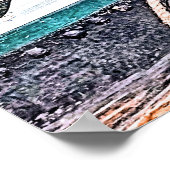 CANAL NARROWBOATS POSTER (Hoek)