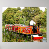 CANAL NARROWBOATS POSTER (Voorkant)
