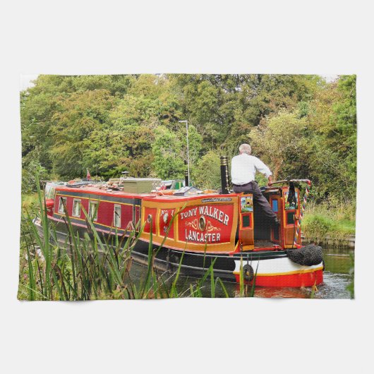 CANAL NARROWBOATS THEEDOEK (Horizontaal)
