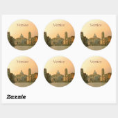 Canal of Venice Italië Stickers (Vel)