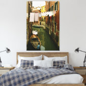 Canal of Venice Wasserijkunst Canvas Afdruk (Insitu (Slaapkamer))