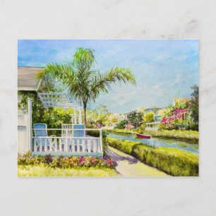 Canal Patio Briefkaart