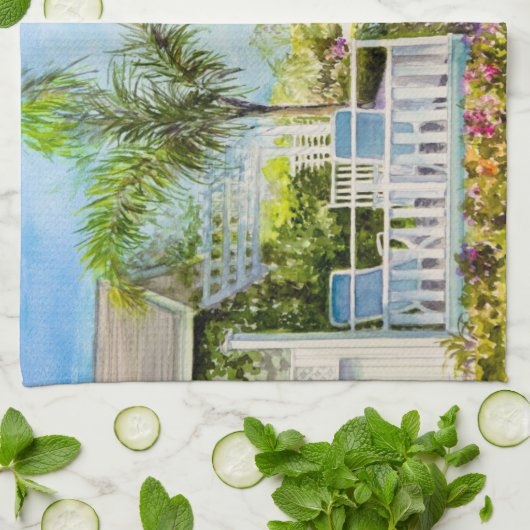 Canal Patio Theedoek (Gevouwen)