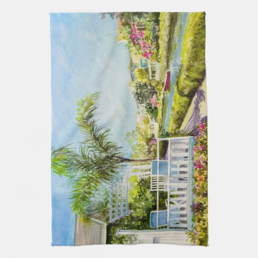 Canal Patio Theedoek (Verticaal)