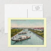 Canal Scene, Vintage van Venetië, Californië Briefkaart (Voorkant / Achterkant)