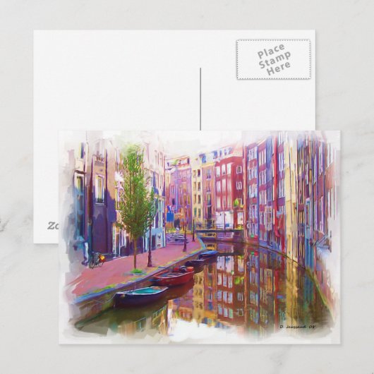 Canal Street Briefkaart (Voorkant / Achterkant)