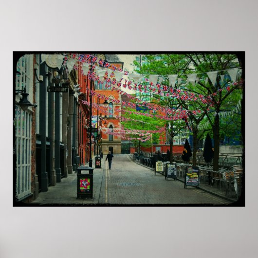 Canal Street, Manchester Poster (Voorkant)