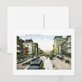 Canal Street, New Orleans, Louisiana Briefkaart (Voorkant / Achterkant)