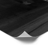 Canal Street Trolley (B&W) Poster (Hoek)