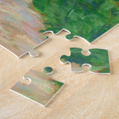 Canal Towpath in Goytre Wharf Jigzaag Puzzle Legpuzzel (Zijkant)