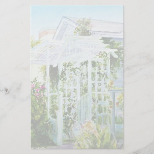 Canal Trellis Briefpapier (Voorkant)