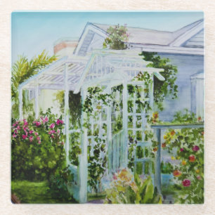 Canal Trellis Glazen Onderzetter