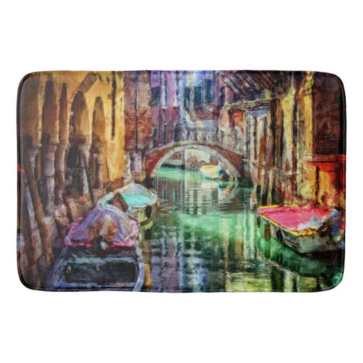 Canal van Venice Italië Badmat (Voorkant)