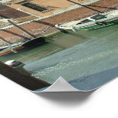 Canal van Venice Italië Poster (Hoek)