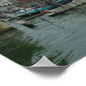 Canal van Venice Italië Poster (Hoek)