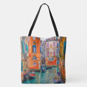 Canal van Venice Italië Tote Bag (Achterkant)