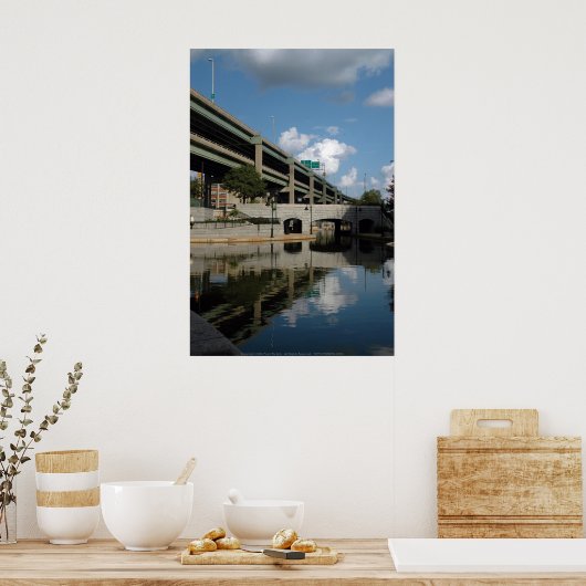 Canal Walk Poster (Keuken)