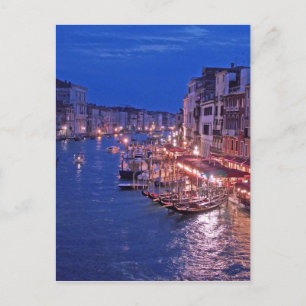 Canale Grand in Venetië Briefkaart