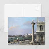 Canaletto Bacino di S. Marco Van de Piazzetta Briefkaart (Voorkant / Achterkant)