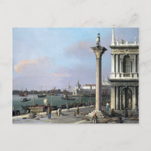 Canaletto Bacino di S. Marco Van de Piazzetta Briefkaart