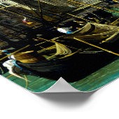 Canaletto: De ingang van het Grote Kanaal, Venetië Poster (Hoek)