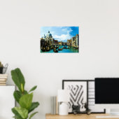 Canaletto: De ingang van het Grote Kanaal, Venetië Poster (Thuiskantoor)