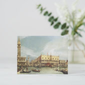Canaletto - De Molo, Venetië Briefkaart (Staand voorkant)