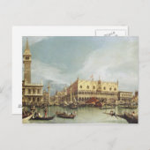 Canaletto - De Molo, Venetië Briefkaart (Voorkant / Achterkant)