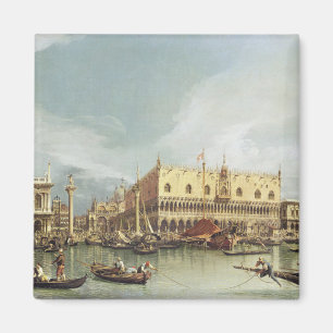 Canaletto - De Molo, Venetië Magneet