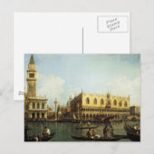 Canaletto de pier briefkaart (Voorkant / Achterkant)