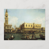 Canaletto de pier briefkaart (Voorkant)