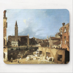 Canaletto, de Stonemason's baard. Muismat