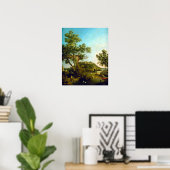 Canaletto English Landscape Capriccio Poster (Thuiskantoor)