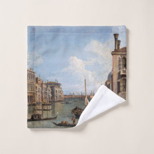 Canaletto Gezicht op het Grand Canal Washandje