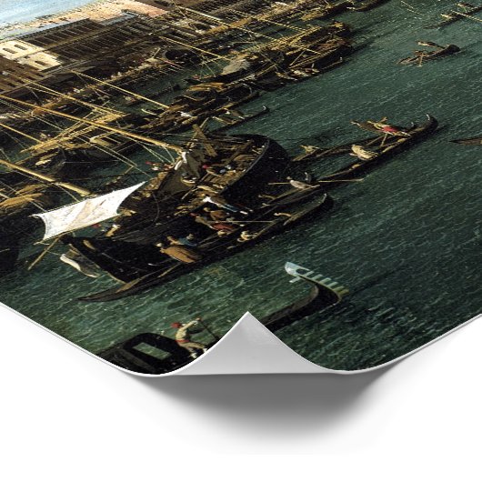 Canaletto (Giovanni Antonio Canal) Bacino di San Poster (Hoek)