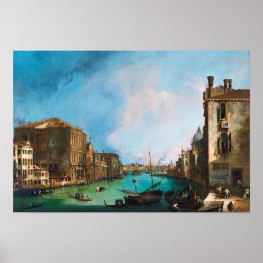Canaletto: Grand Canal Venice Poster (Voorkant)