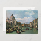 Canaletto, het Grote Kanaal (1730) Briefkaart (Voorkant / Achterkant)