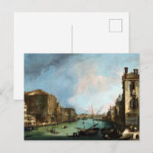 Canaletto het Grote Kanaal in Venetië Briefkaart (Voorkant / Achterkant)
