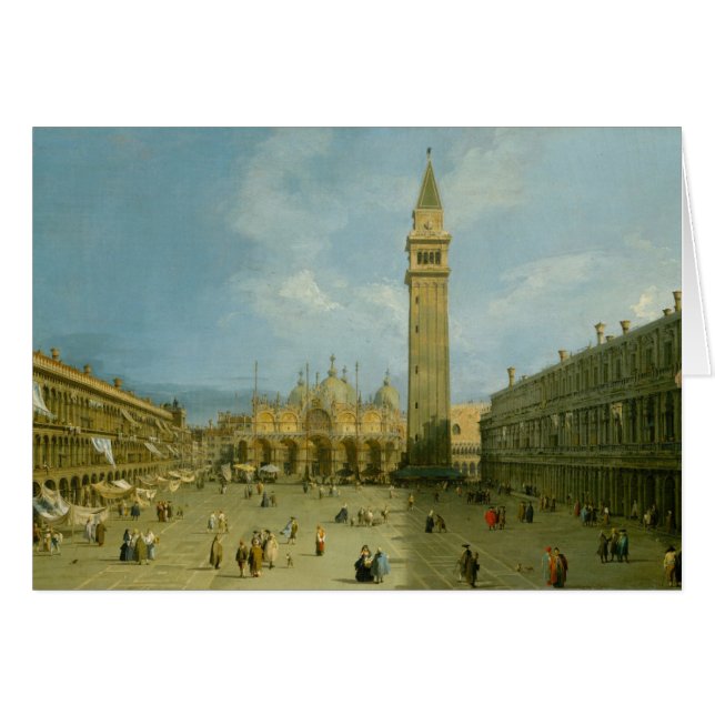 Canaletto | Piazza San Marco (Voorkant Horizontaal)
